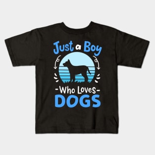 Dog Dog Lover Retro Kids T-Shirt